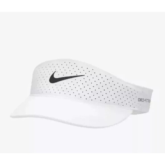 Nike Dri-Fit ADV Ace Adult Unisex Strapback Vented Visor Size L/XL NEW - Picture 2 of 6